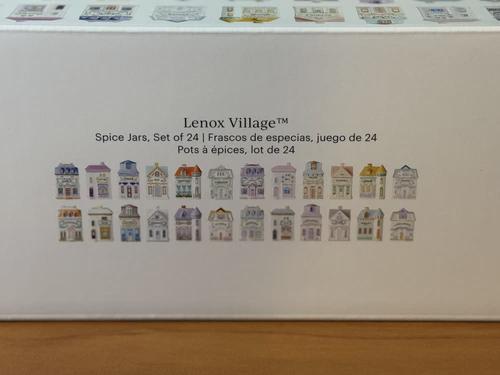 NEW & IN HAND- 2024 Lenox Spice Village 24 Jar Full Collection Complete Set