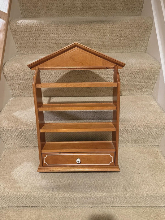 Vintage Original 1989 The Lenox Spice Village Complete with Rack