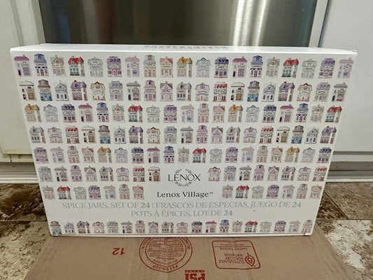 Brand New 2025 Lenox Spice Village 24-Jar Full Collection Set (FREE SHIPPING)