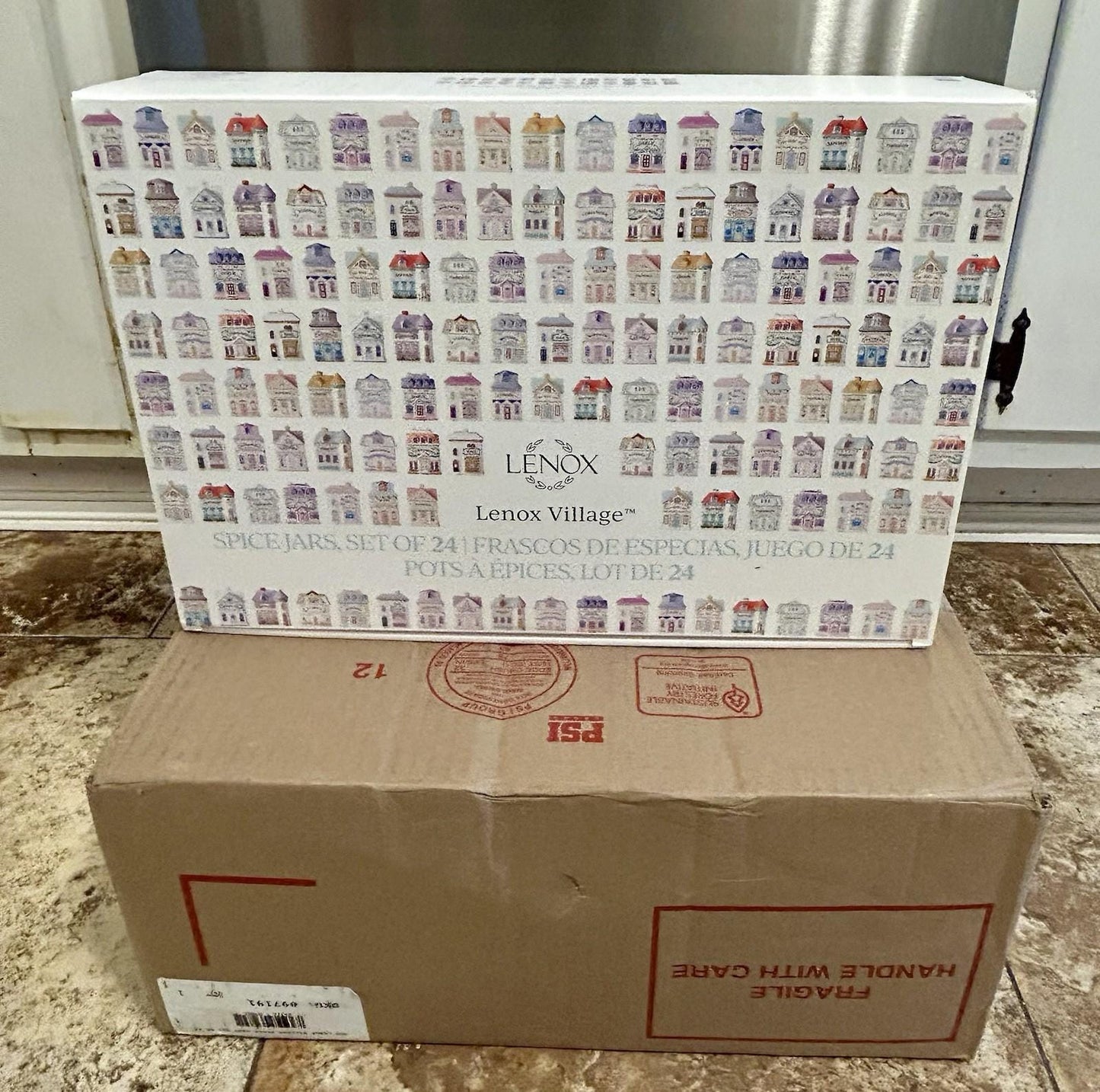 Brand New 2025 Lenox Spice Village 24-Jar Full Collection Set (FREE SHIPPING)