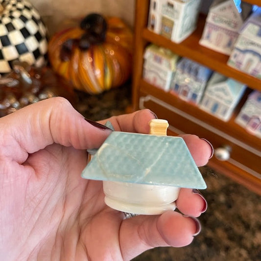 ✨ Lenox 1989 24-Piece Spice Village Set – Great Condition, Never Used with Rack ✨