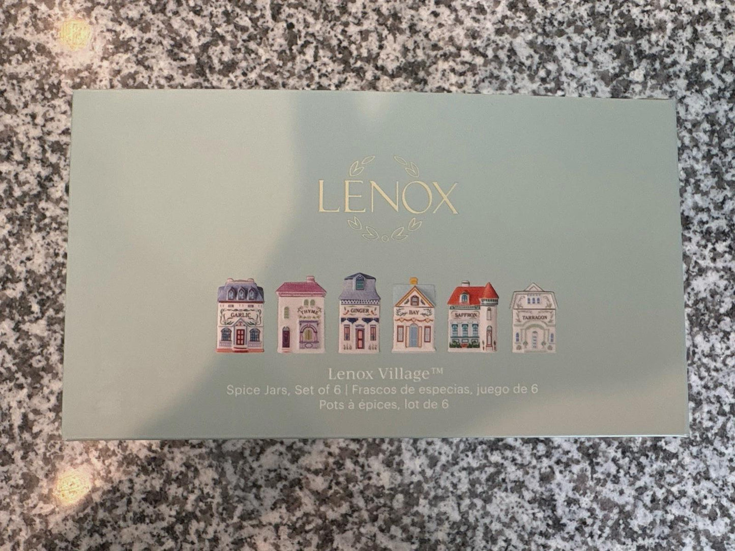 2024 Lenox Spice Village 24 Piece Jar Collection Complete Full Set