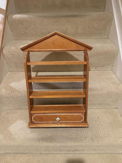 Vintage Original 1989 The Lenox Spice Village Complete with Rack