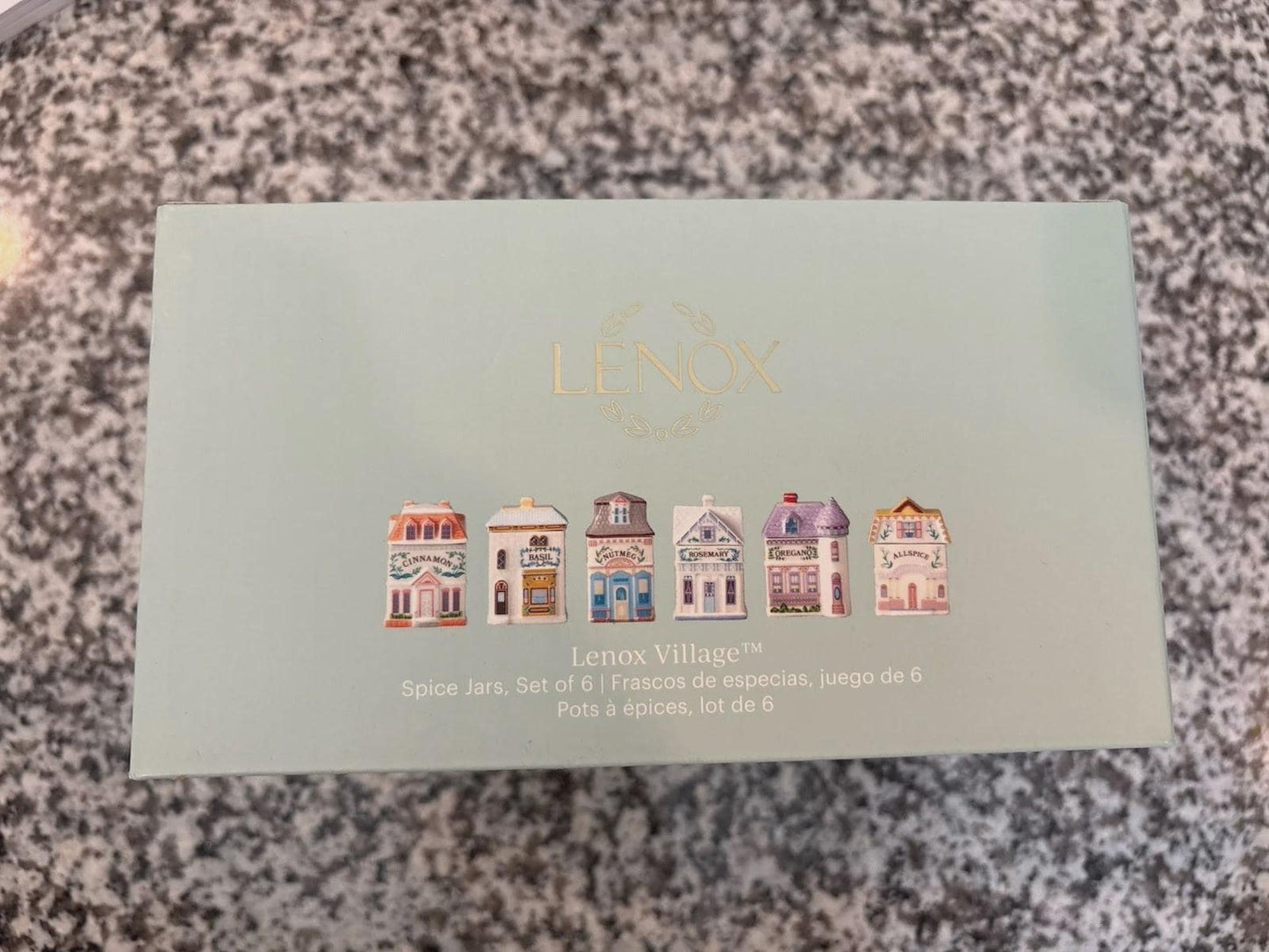 2024 Lenox Spice Village 24 Piece Jar Collection Complete Full Set