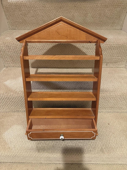 Vintage Original 1989 The Lenox Spice Village Complete with Rack