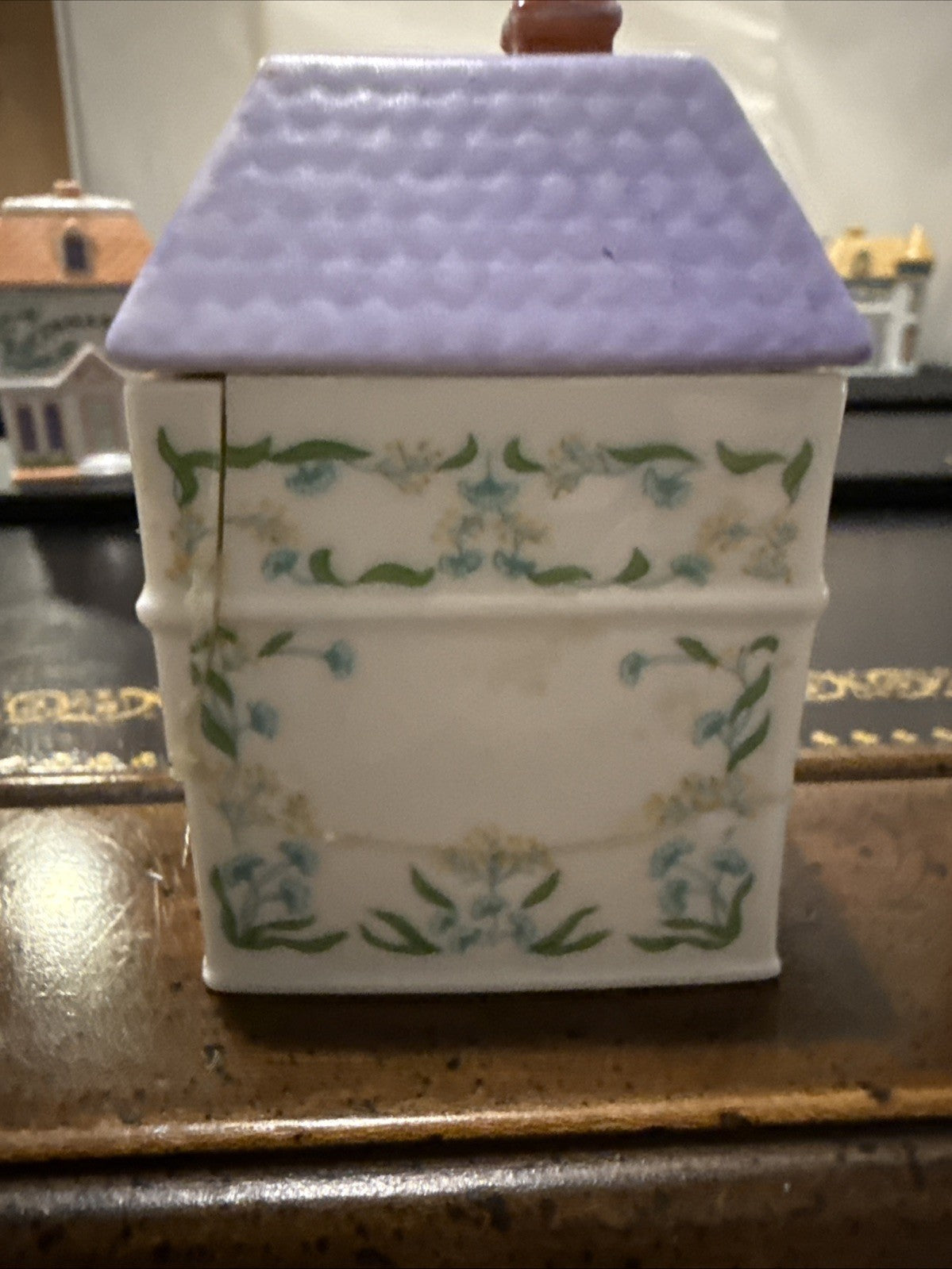 Vintage Original 1989 The Lenox Spice Village Complete with Rack