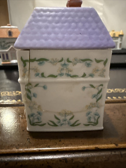 Vintage Original 1989 The Lenox Spice Village Complete with Rack