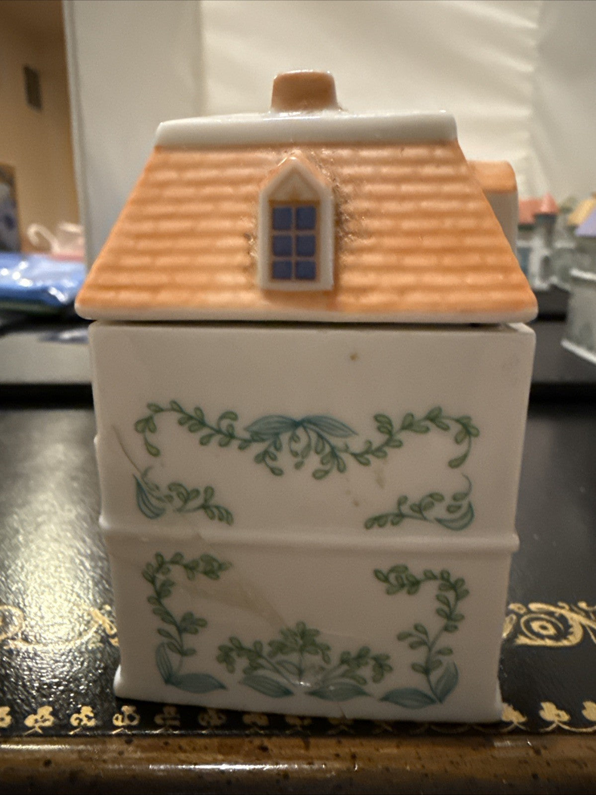 Vintage Original 1989 The Lenox Spice Village Complete with Rack