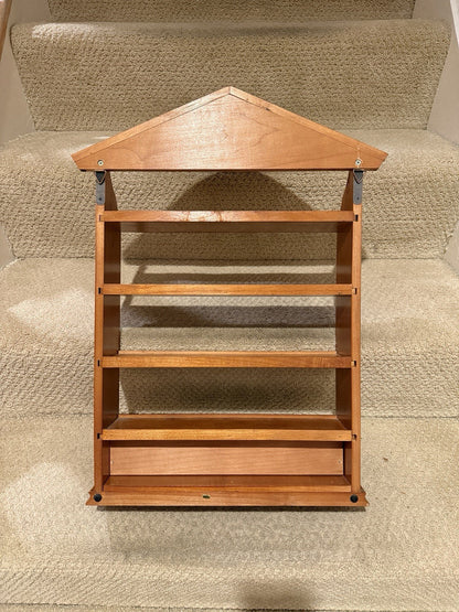 Vintage Original 1989 The Lenox Spice Village Complete with Rack