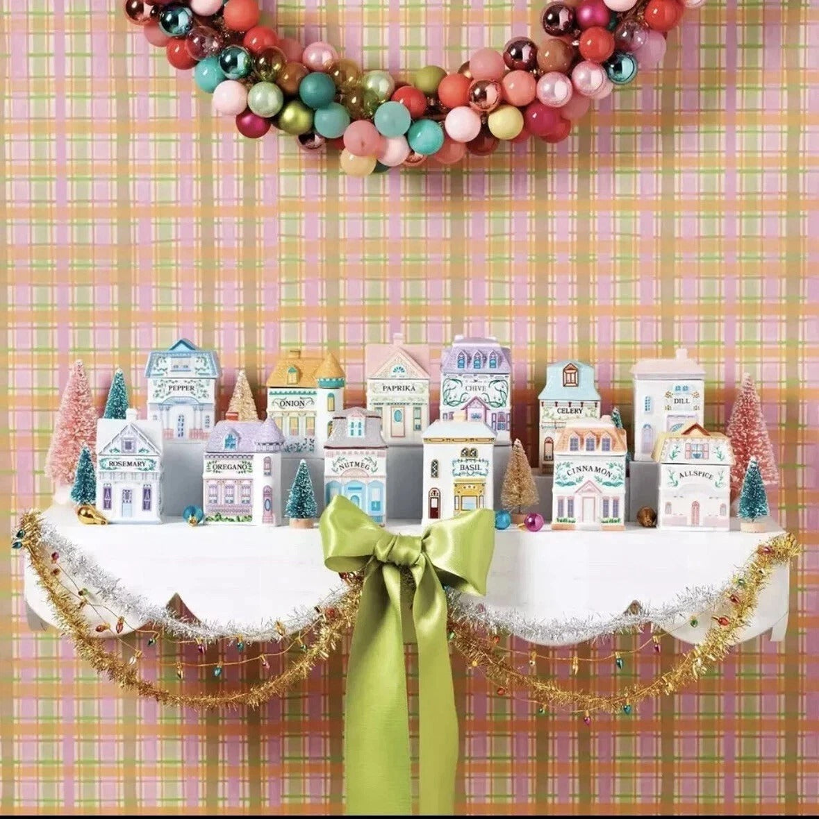 ✨ 2024 Lenox Spice Village 24 Jar Full Collection – Complete Set in Box, Ready to Ship! ✨
