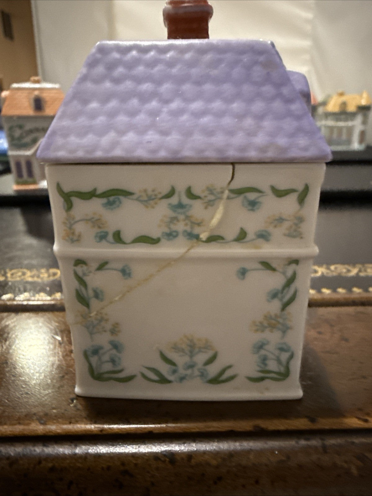 Vintage Original 1989 The Lenox Spice Village Complete with Rack
