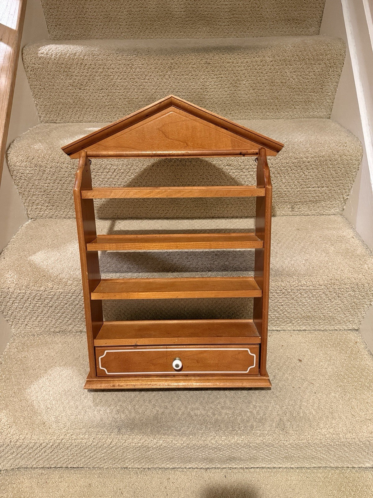 Vintage Original 1989 The Lenox Spice Village Complete with Rack