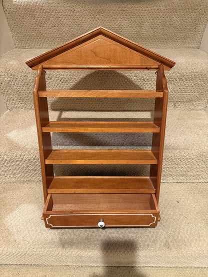 Vintage Original 1989 The Lenox Spice Village Complete with Rack