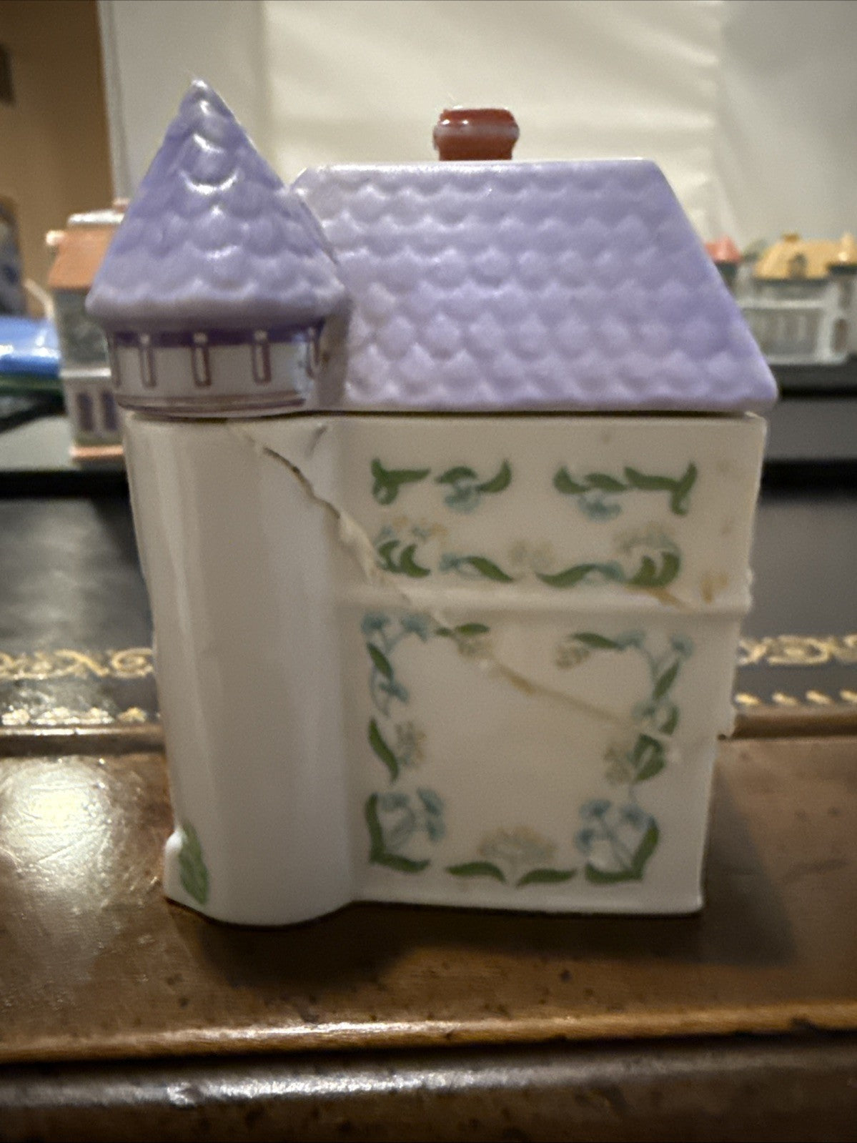 Vintage Original 1989 The Lenox Spice Village Complete with Rack